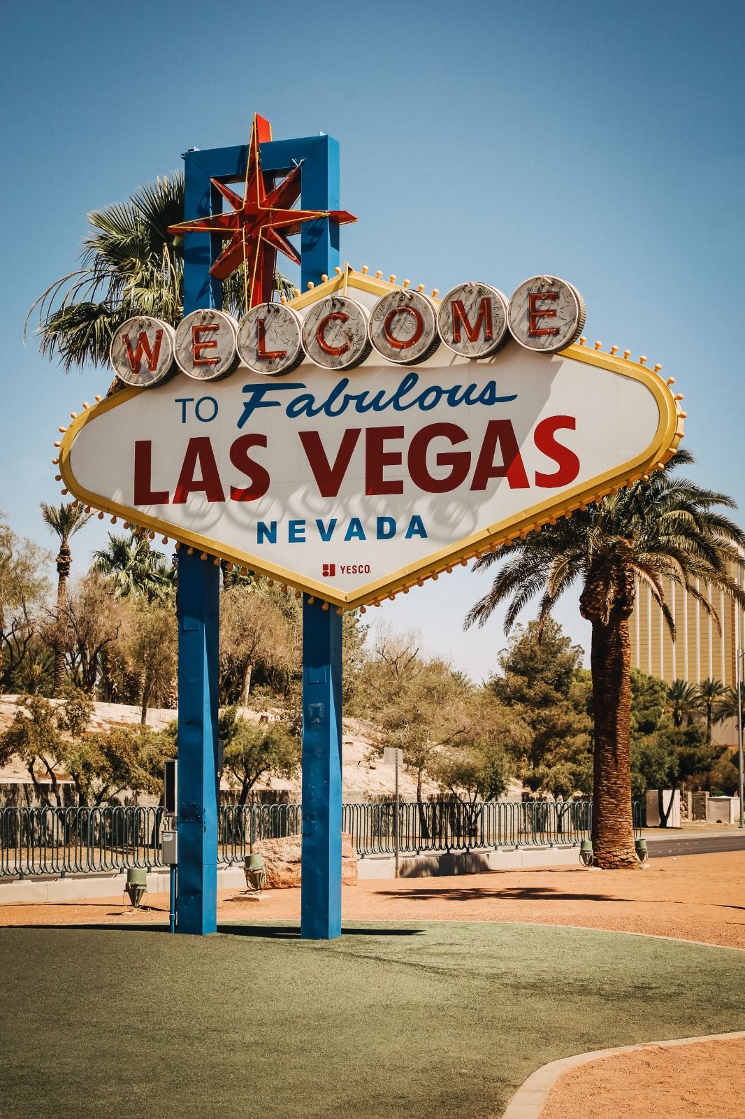 The Welcome to Fabulous Las Vegas sign